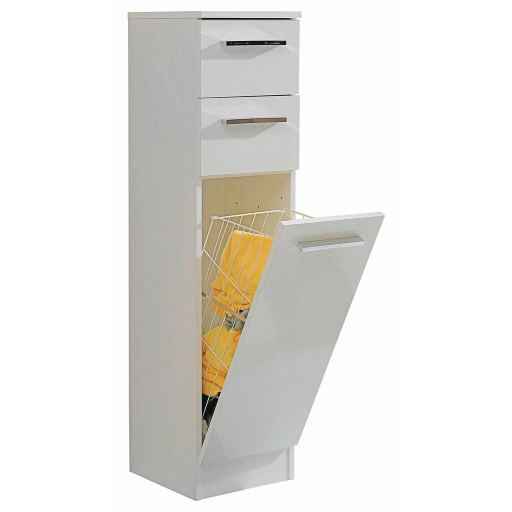 Carryhome SPODNÁ SKRINKA, biela, biela, 30/119/33 cm