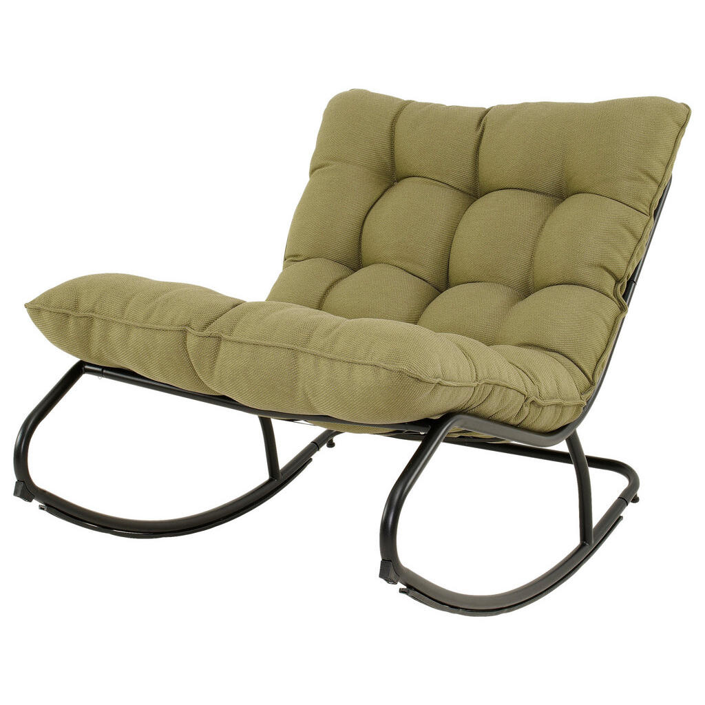 Ambia Garden ZÁHRADNÉ HOJDACIE KRESLO kov, textil