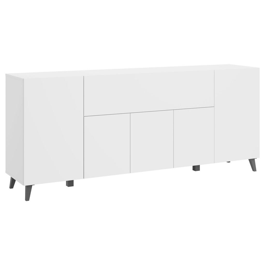 Livetastic ŠIROKÁ KOMODA, biela, 180/76/37,5 cm