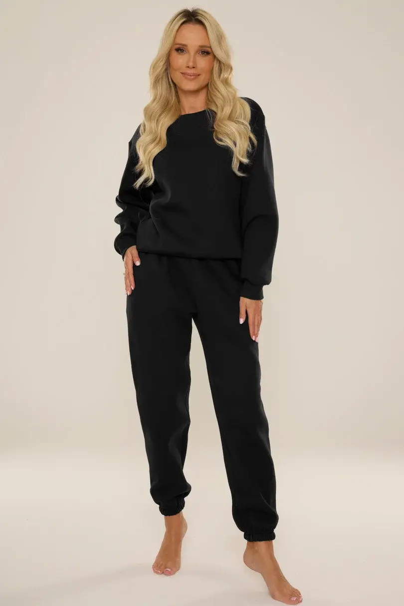 DÁMSKA TEPLÁKOVÁ SÚPRAVA 812 černá L