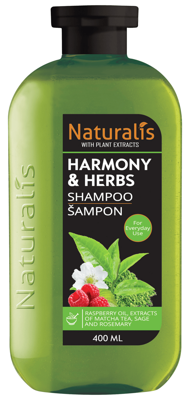 NATURALIS Šampón - Harmony & Herbs 400 ml