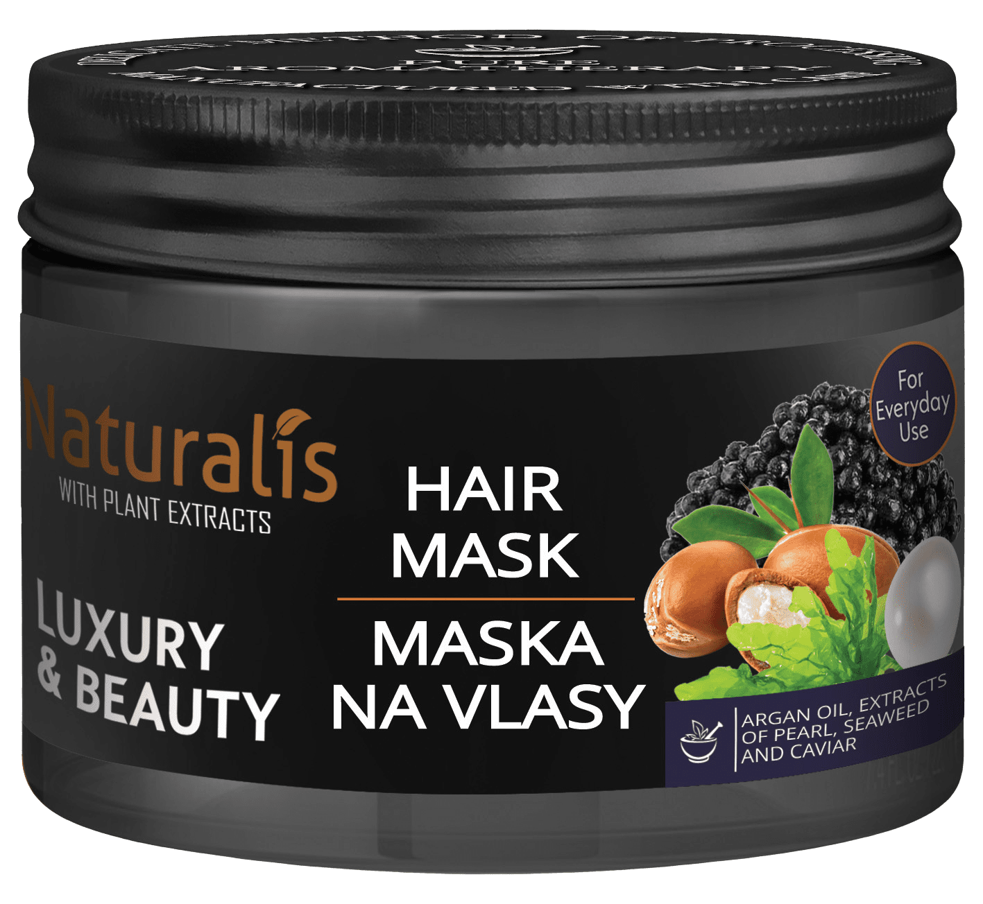 NATURALIS Maska na vlasy - Luxury & Beauty 300 g