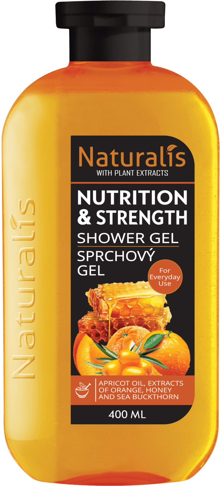 NATURALIS Sprchový gél - Nutrition & Strength 400 ml