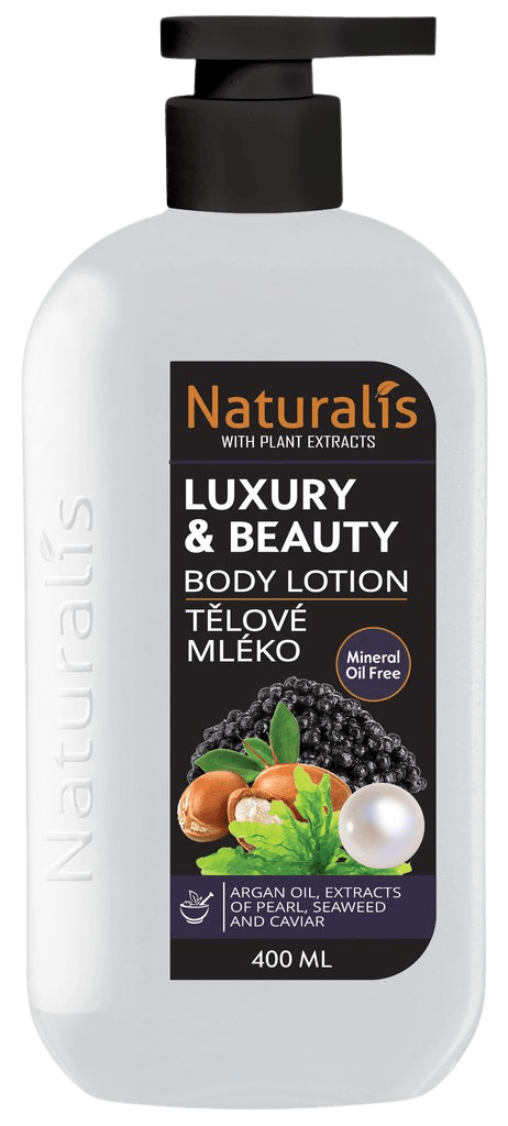 NATURALIS Telové mlieko - Luxury & beauty 400 ml