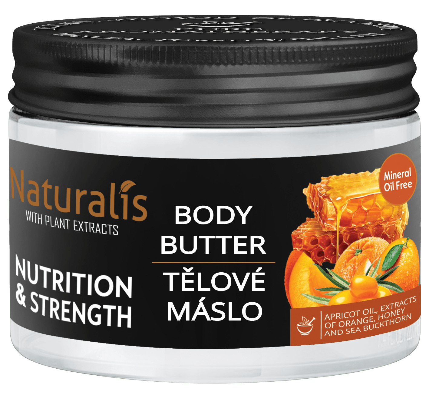 NATURALIS Telové maslo - Nutrition & strength 300 g