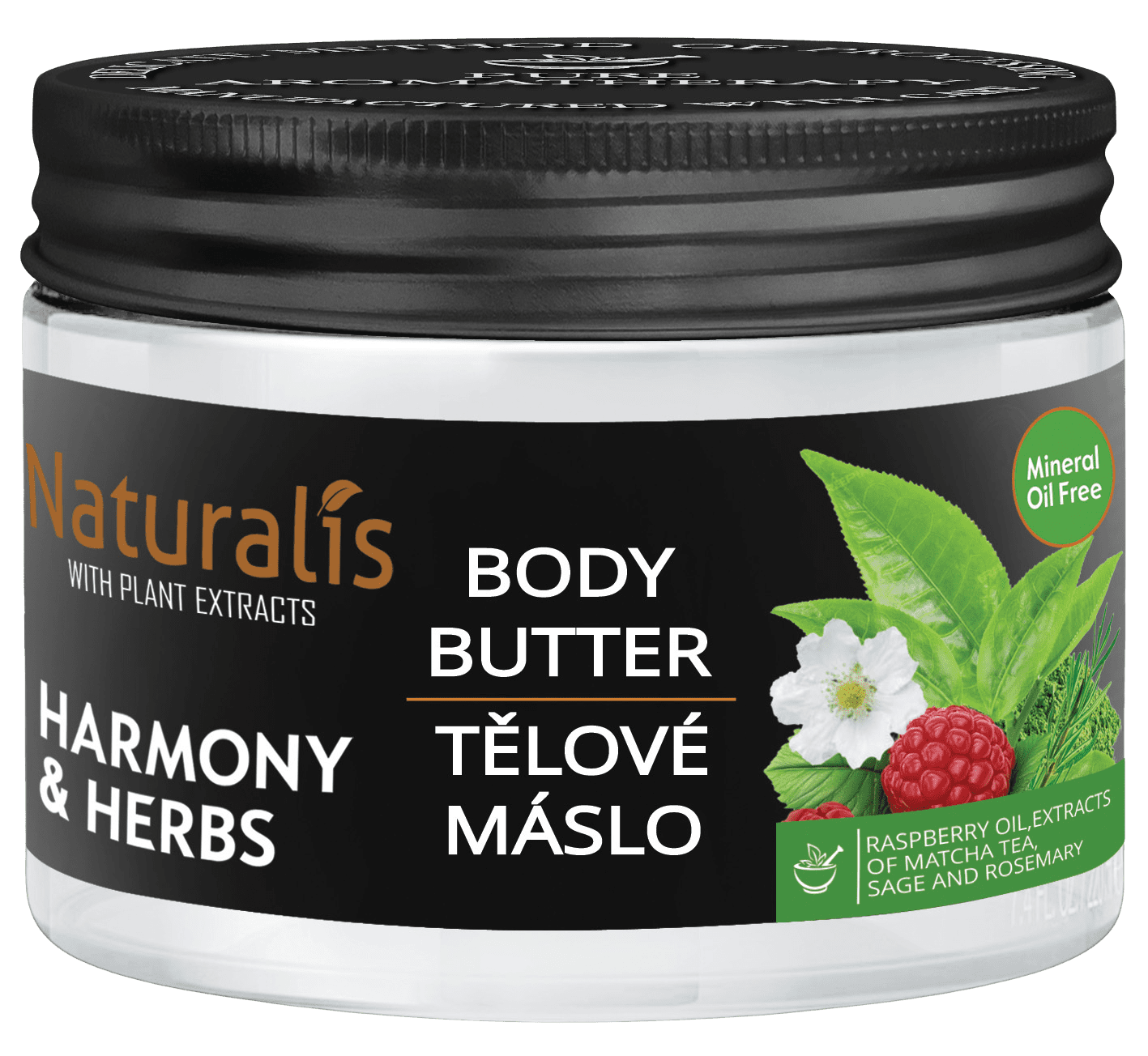 NATURALIS Telové maslo - Harmony & herbs 300 g