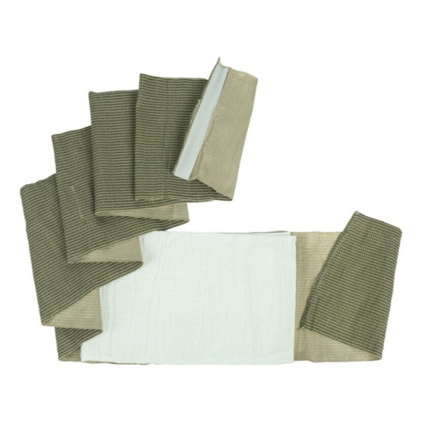 Obväz BCB Combat First Field 25 x 30 cm so suchým zipsom - olivový