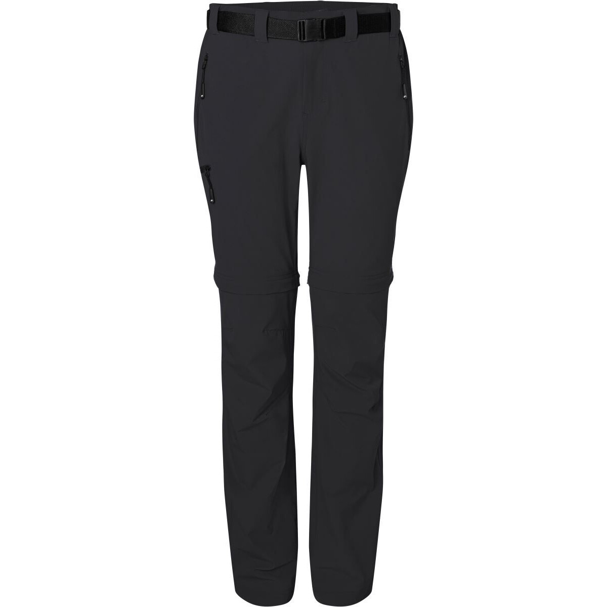 Dámske trekingové nohavice Daiber s odopínacími nohavicami - čierne,