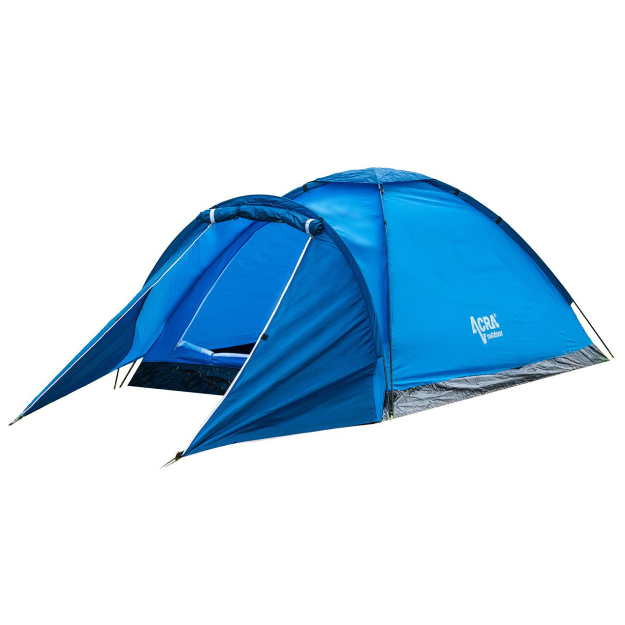 Stan pre 3 osoby s predsienkou Acra ST05 - modrý