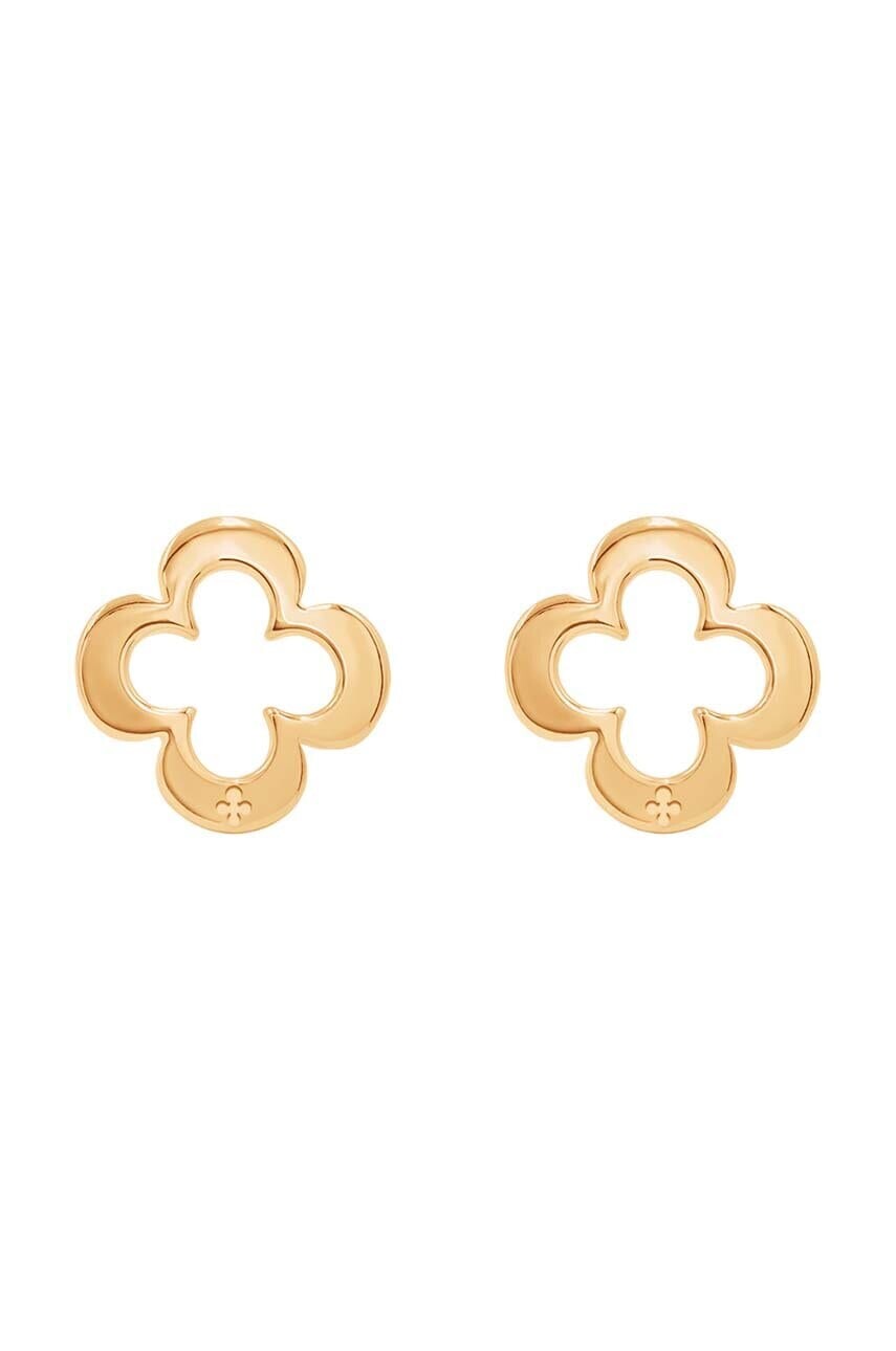 Náušnice so štvorlístkom Lilou