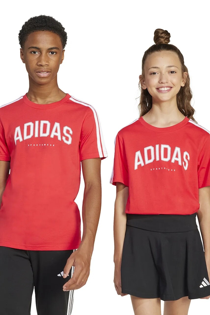 Detské bavlnené tričko adidas