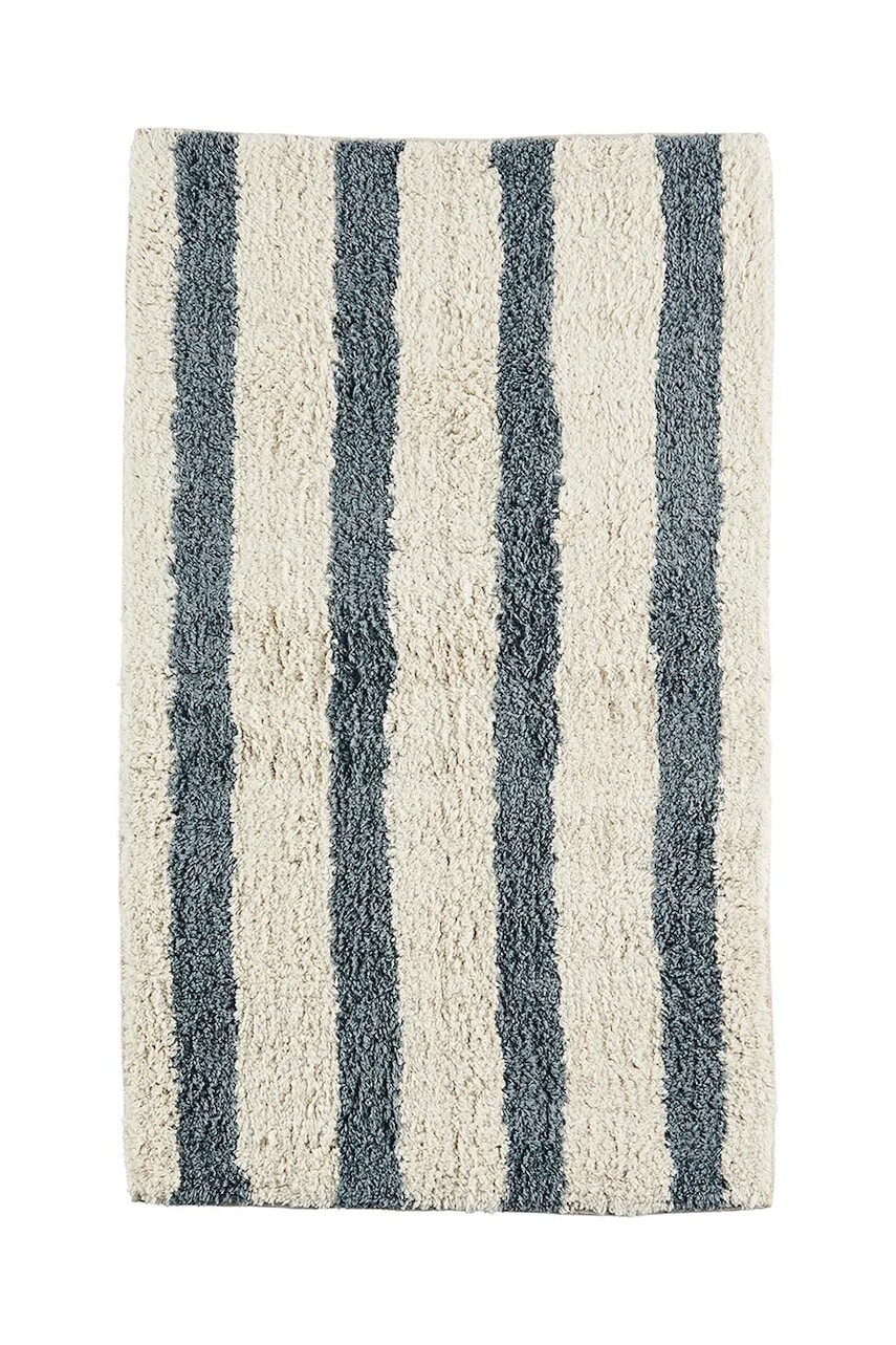 Kúpelňová predložka Madam Stoltz Striped Tufted