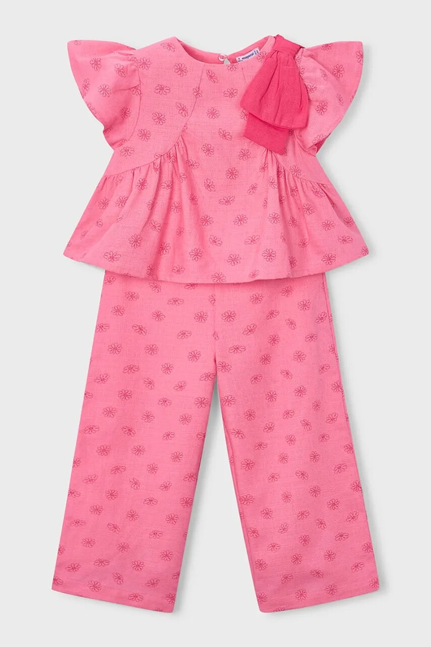 Detská súprava s prímesou ľanu Mayoral