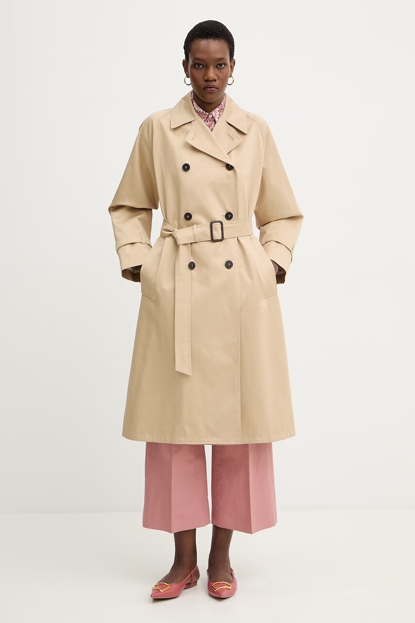 Bavlnený kabát Weekend Max Mara SNINFA