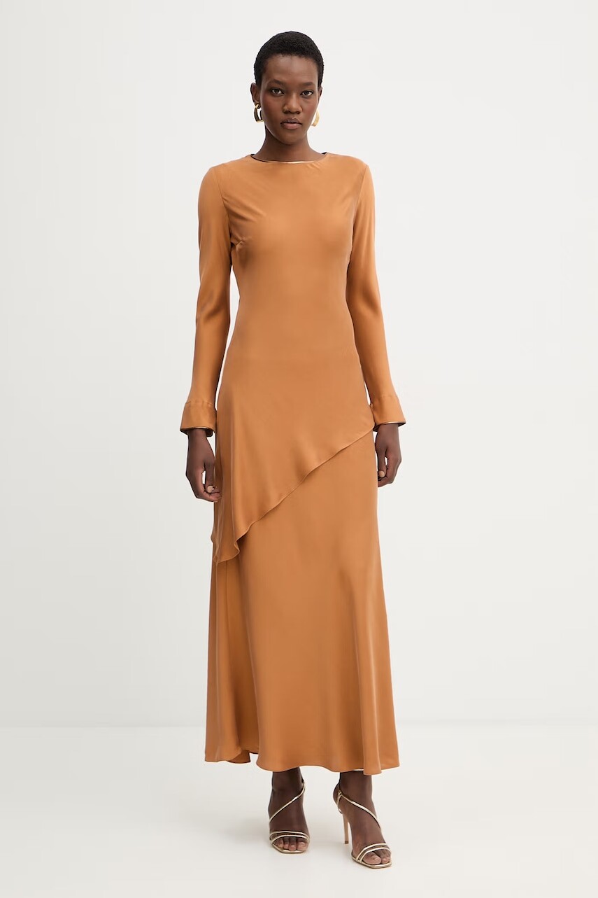 Šaty s prímesou hodvábu MAX&Co. MCOFASE