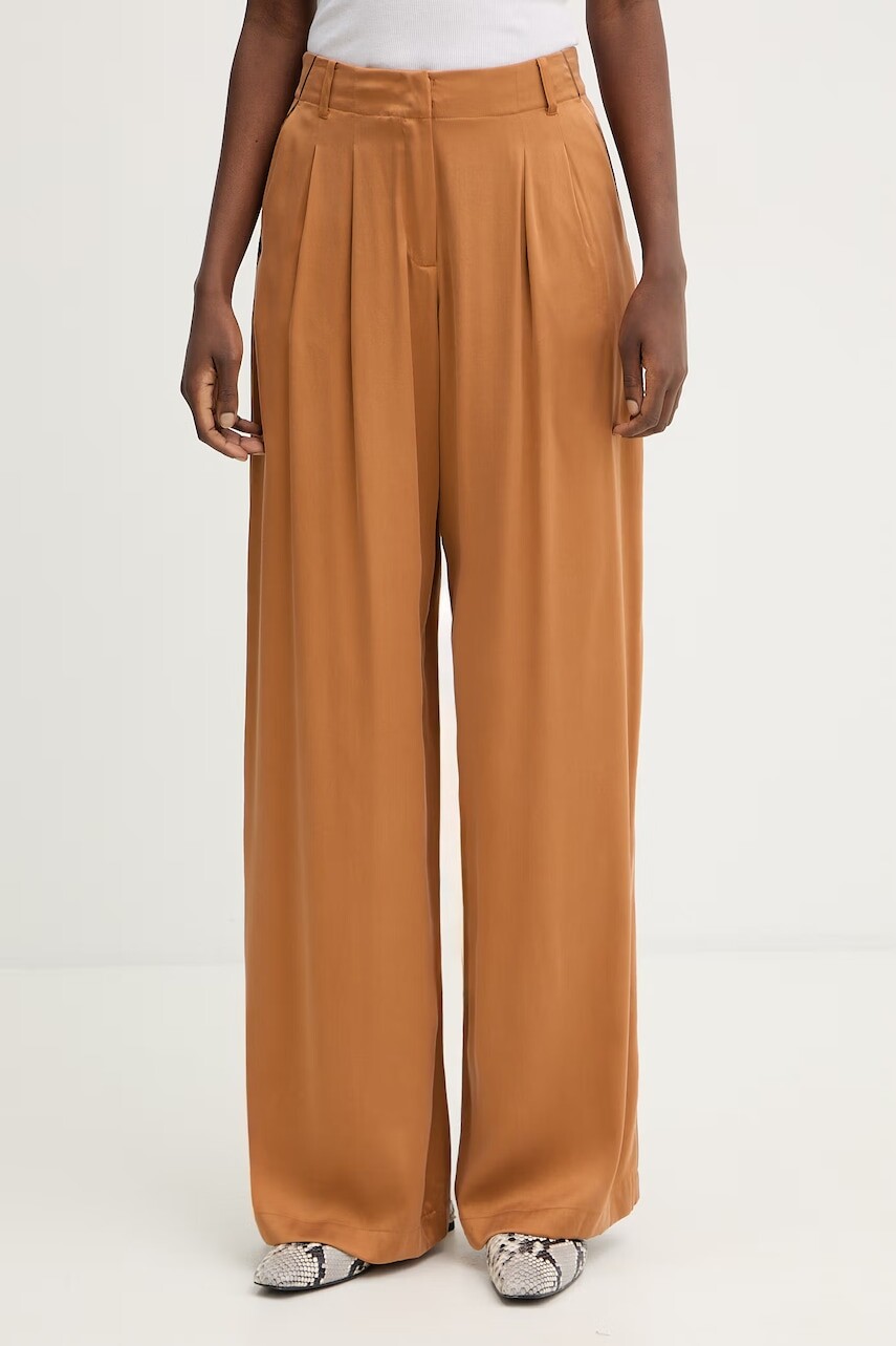 Nohavice s prímesou hodvábu MAX&Co. MCOPOGGIO