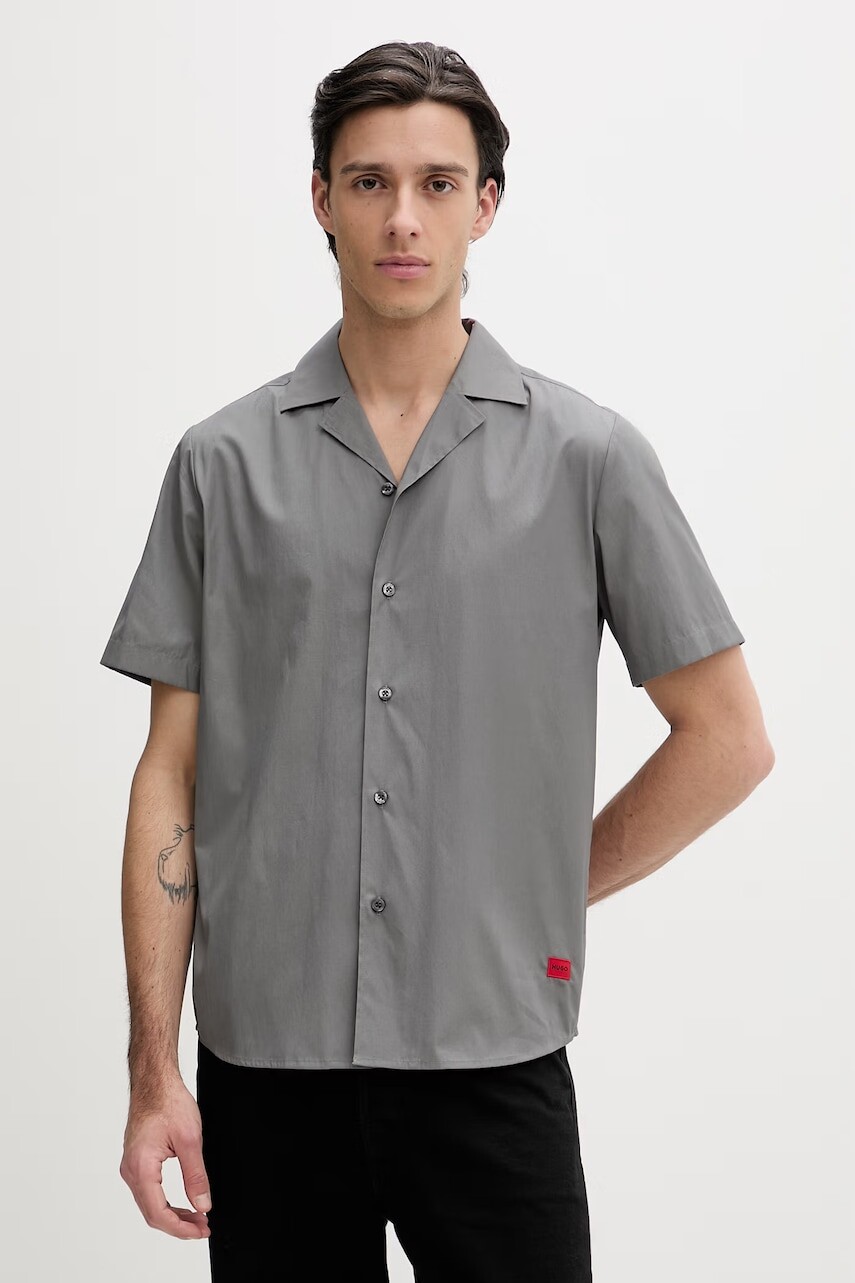 Bavlnená košeľa HUGO Ellino