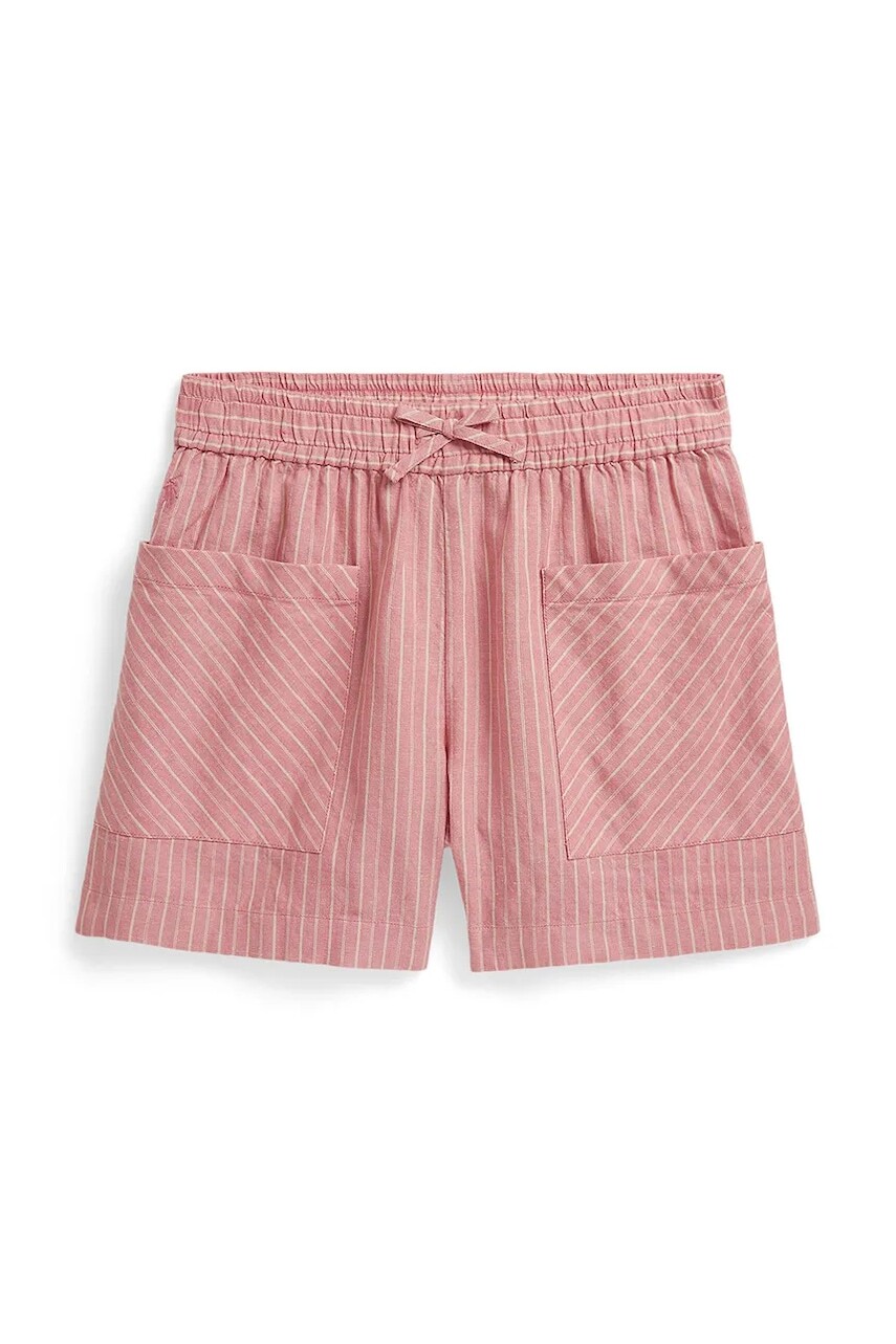 Detské šortky s prímesou ľanu Polo Ralph Lauren