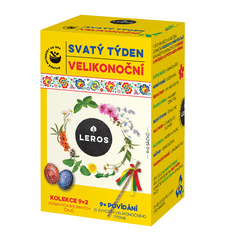 LEROS Svätý týždeň veľkonočné 9 x 2 nálevových sáčkov