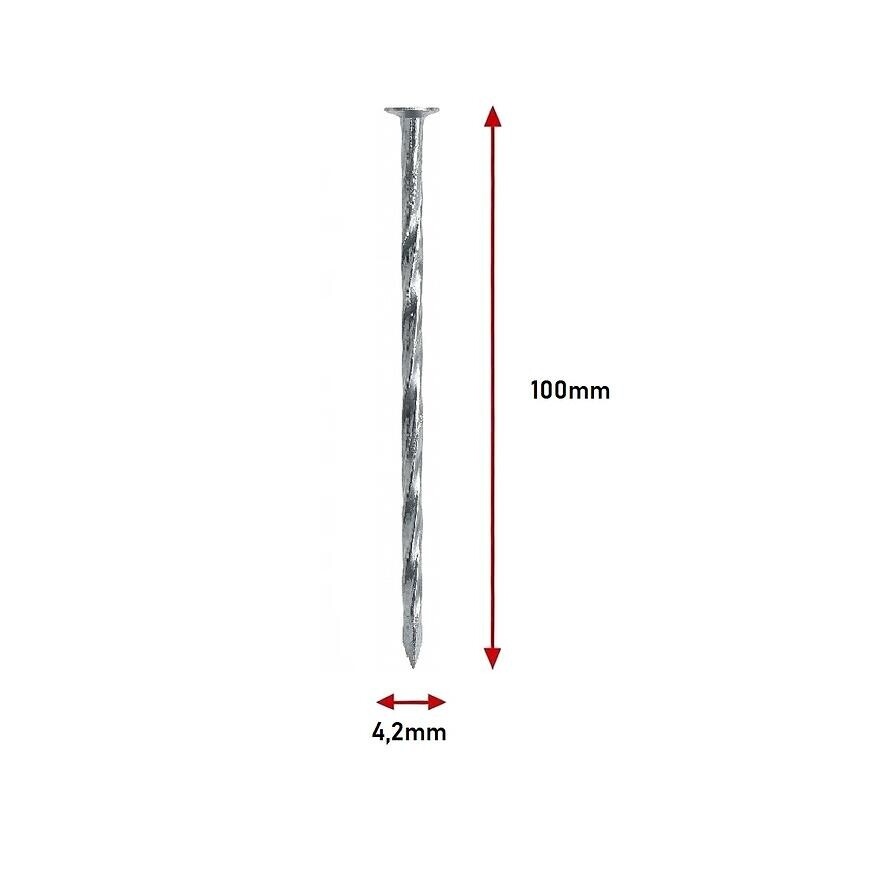 Skrutkové Klince Pozinkované 4,2×100mm