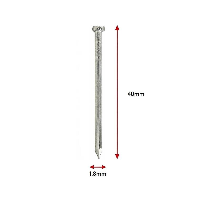 Stolárske klince pozinkované 1,8×35mm
