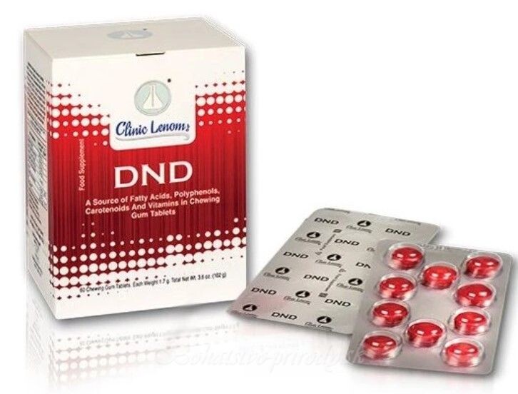 DND žuvacie talbety - Dr. Nona