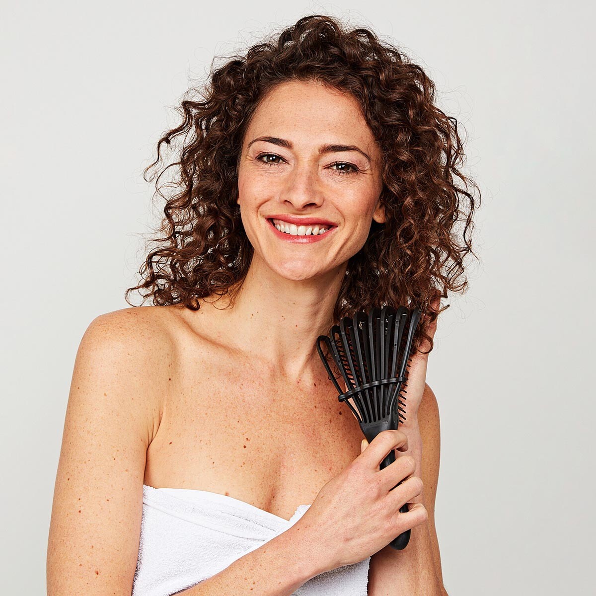 Kefa na kučeravé vlasy