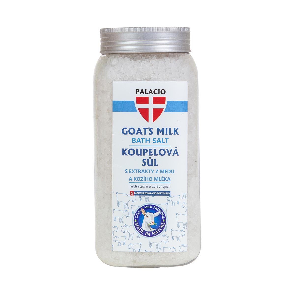 Kúpeľová soľ z kozieho mlieka 900g