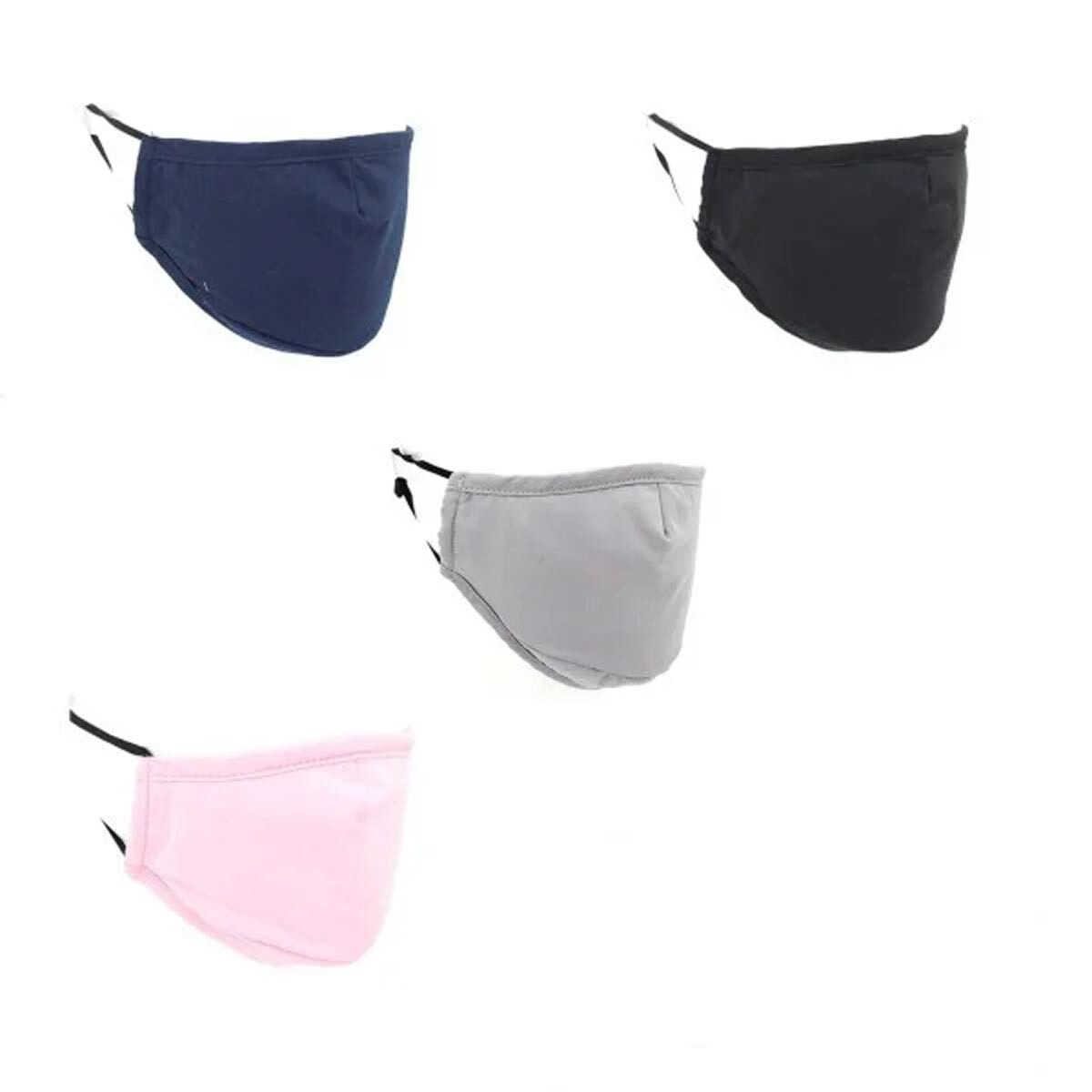 Maska s uhlíkovým filtrom pre dospelých, tmavomodrá