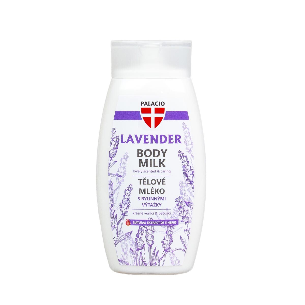 Levanduľové telové mlieko 250ml