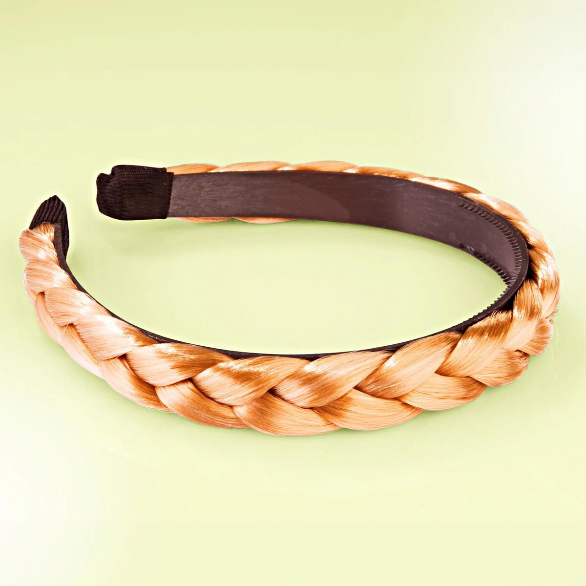 Čelenka so zapleteným vrkočom, medená blond