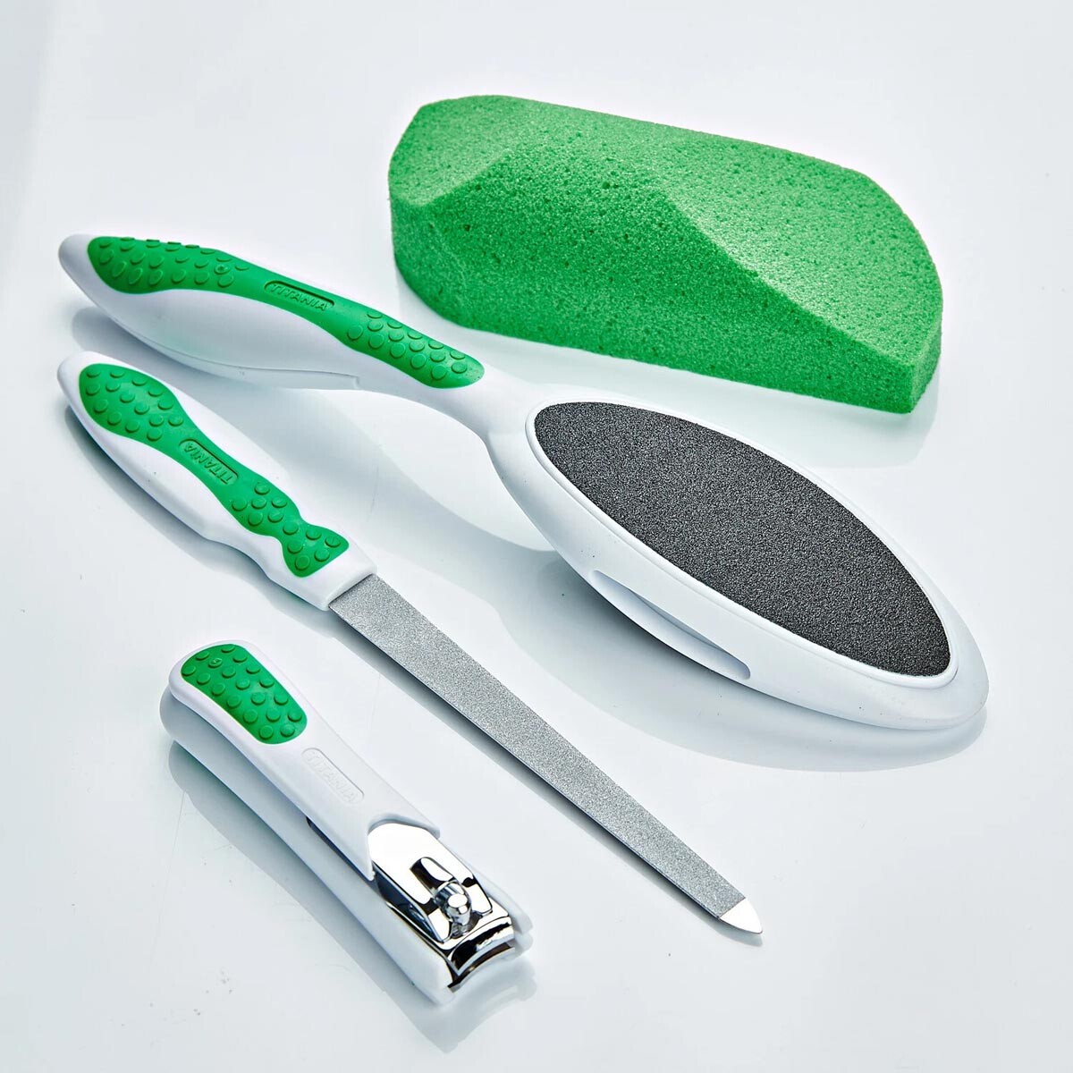 4-dielna sada na pedikúru