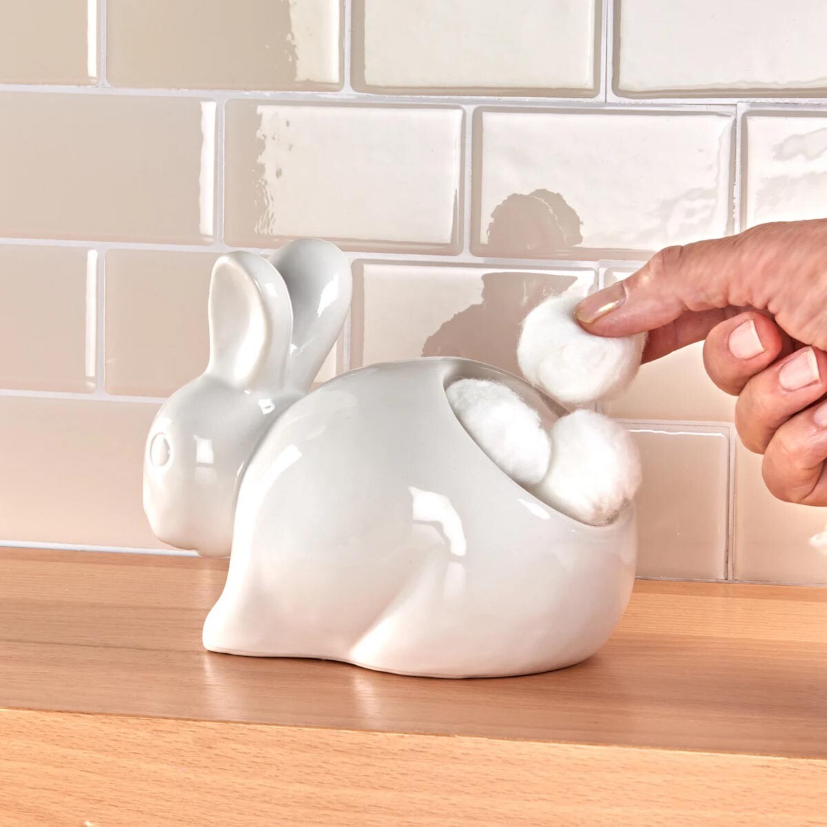 Zásobník na vatové tampóny Bunny