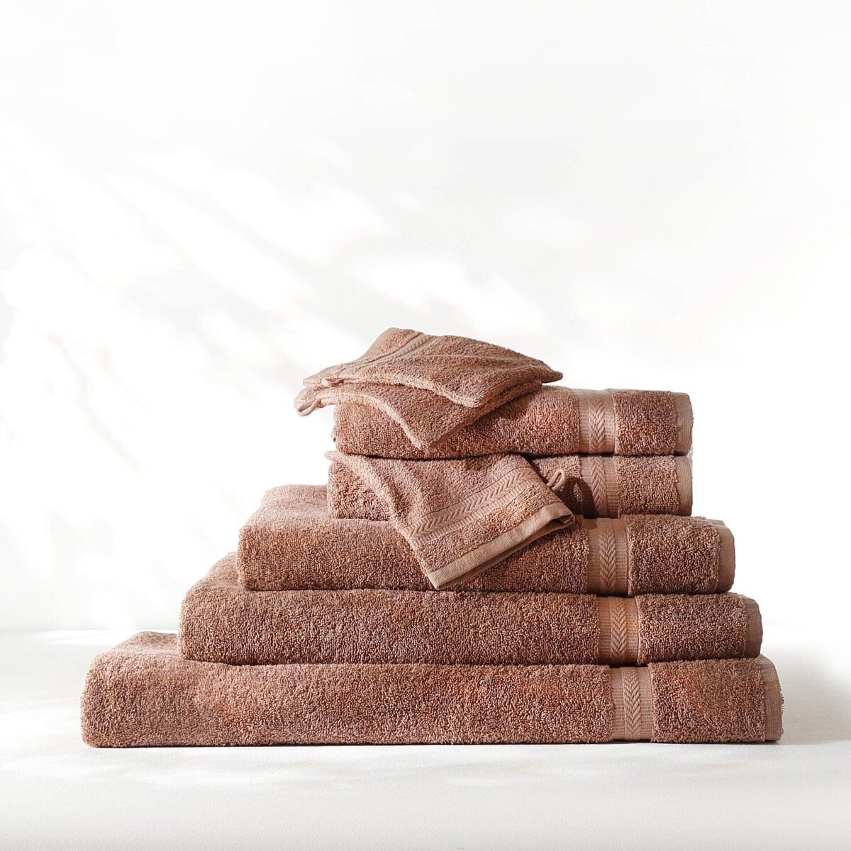 Froté uterák, hnedý 50 x 100 cm