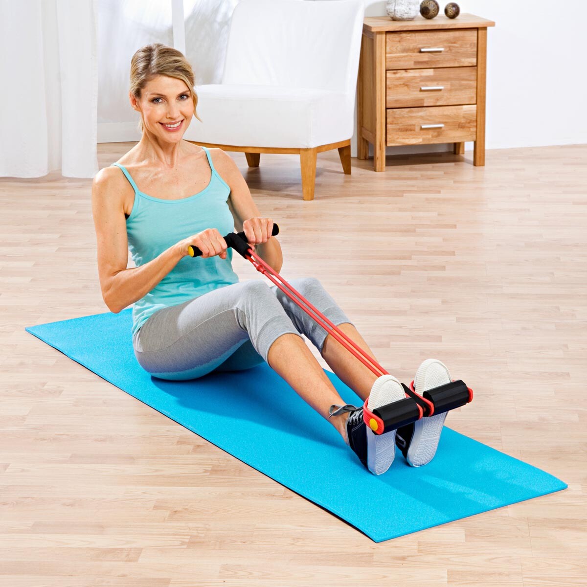 Posilňovacia pomôcka pre celé telo