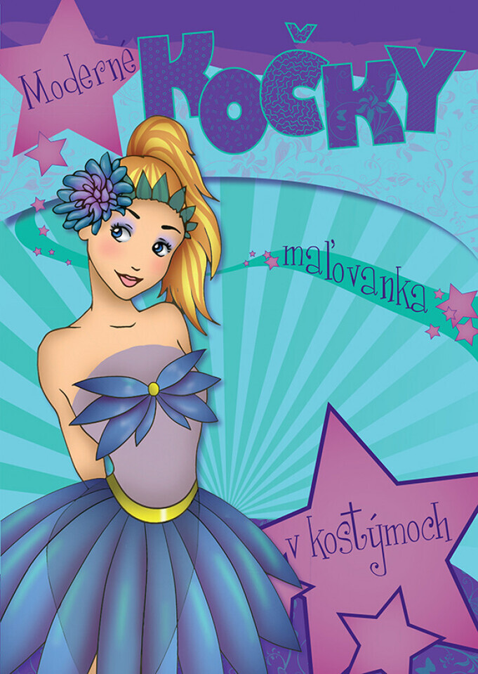 Omaľovánka Moderné kočky v kostýmoch