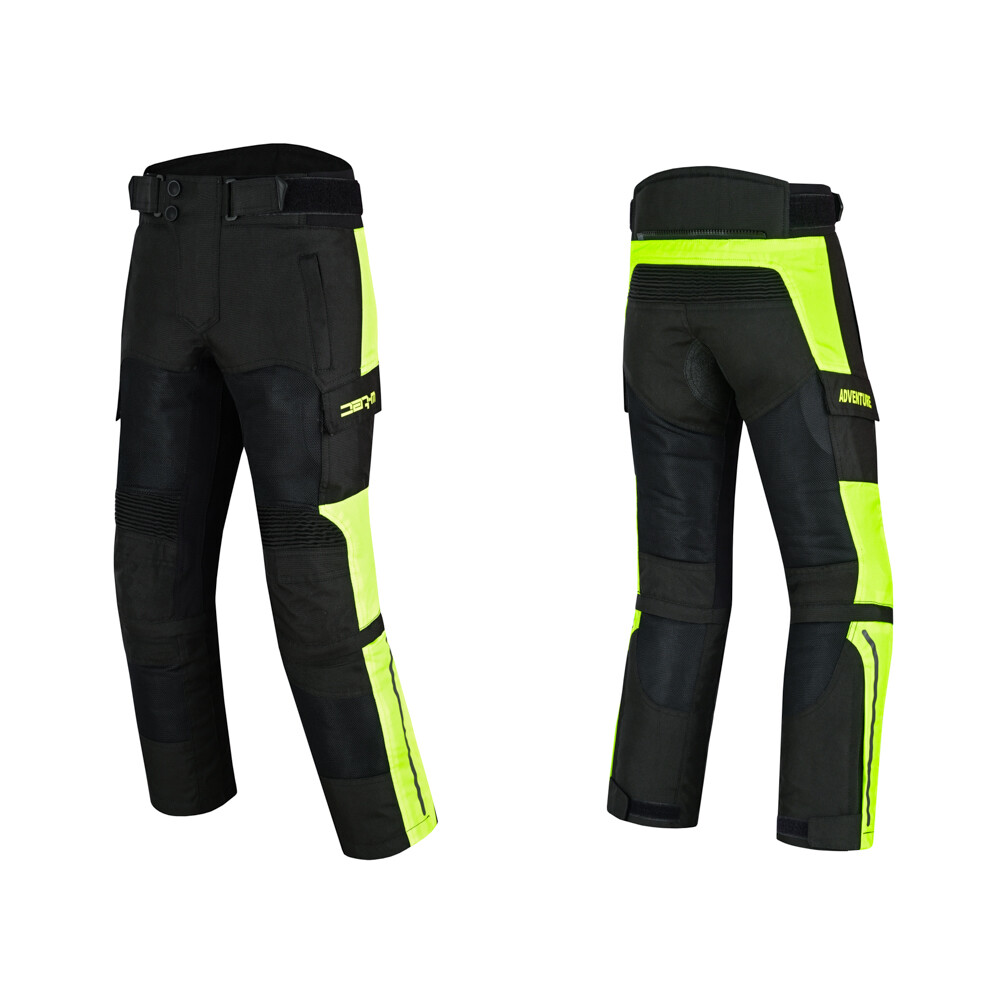 W-TEC Pinapoco kalhoty čierna-fluo - S/M