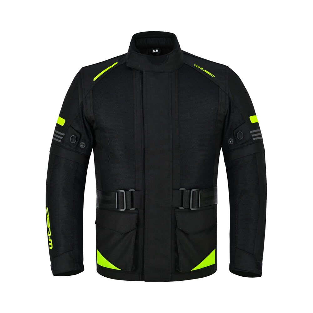 W-TEC Pinapoco bunda čierna-fluo - S/M