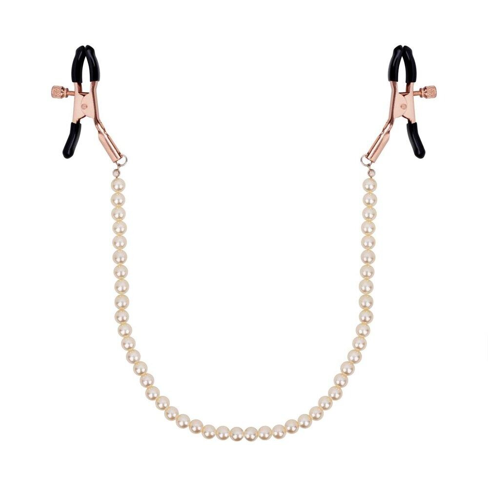 Rosy Gold Pearls svorky na bradavky