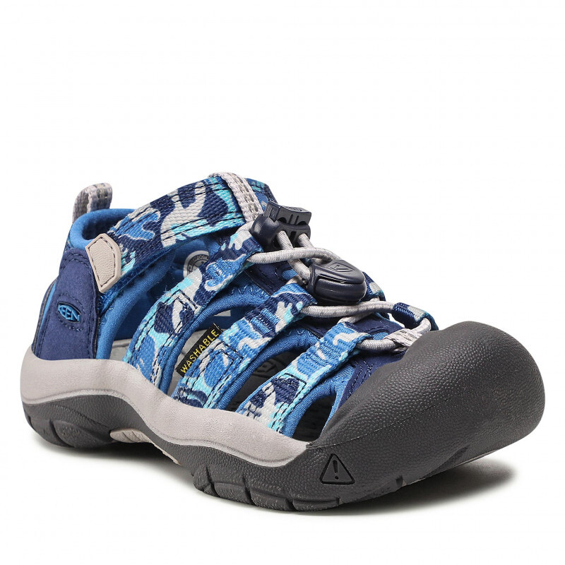Keen NEWPORT H2 CHILDREN camo/bright cobalt Veľkosť: 31