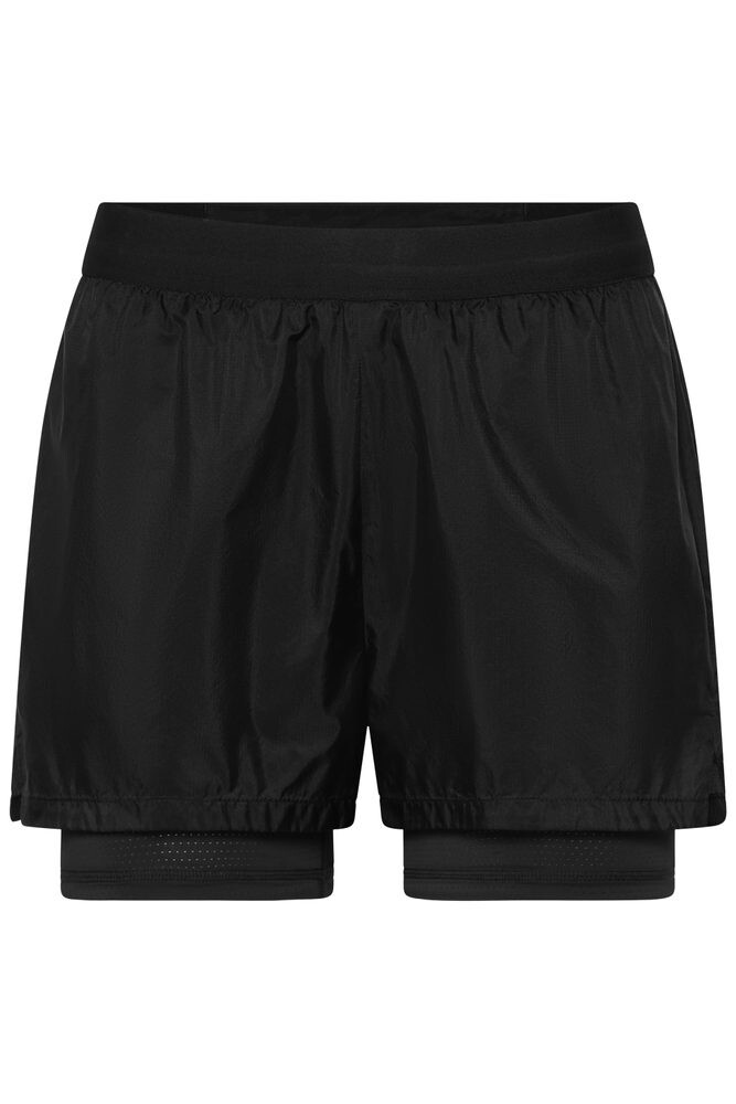 James and Nicholson Dámske bežecké kraťasy JN1395 - Čierna | 2XL