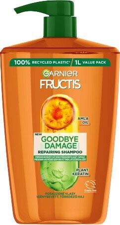 GARNIER Fructis Goodbye Damage šampón na poškodené vlasy, 1000 ml