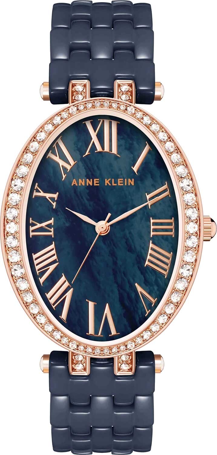 Anne Klein Analógové hodinky Party Animal Oval AK/3900RGNV