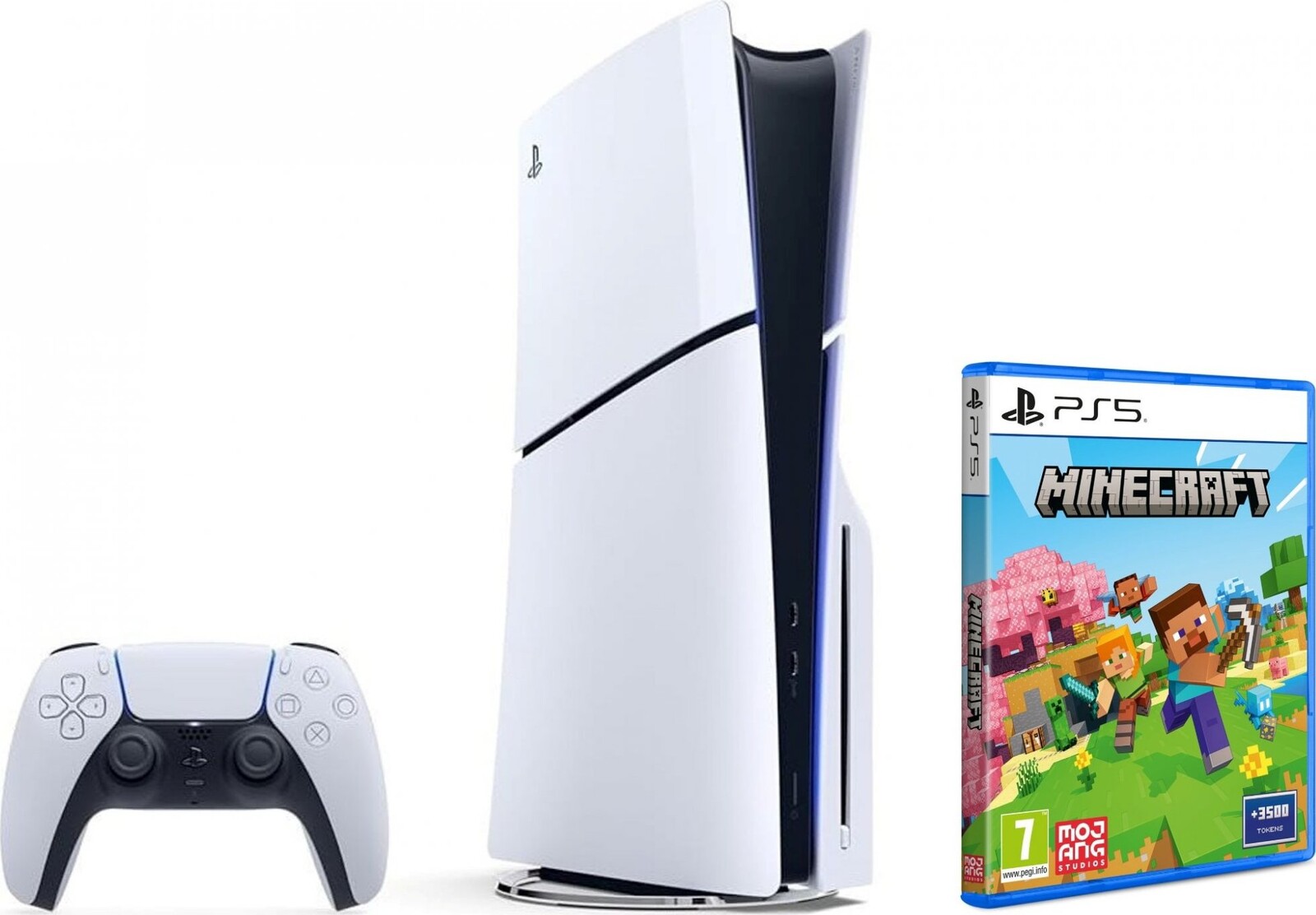 PlayStation 5 (Slim) – 1 TB + Minecraft