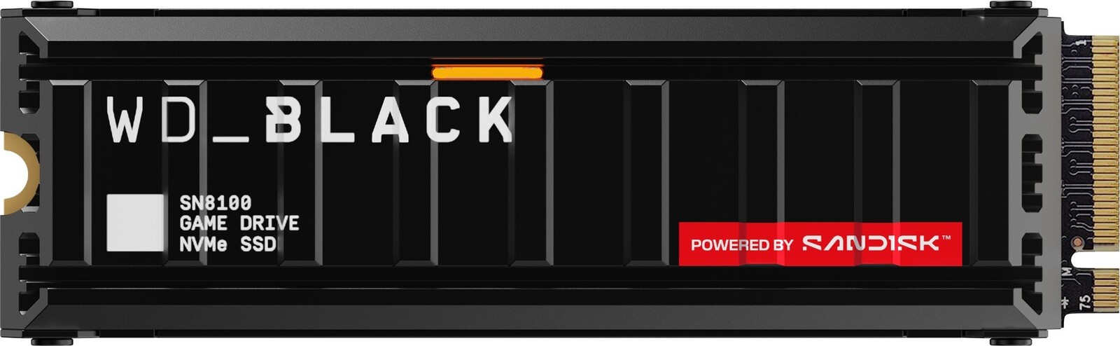 WD_BLACK SN8100 NVMe SSD POWERED BY SANDISK 1 TB, [S Heatsinkom]