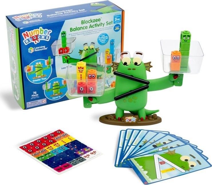 Learning Resources Numberblocks Blockzee, sada balančních aktivit