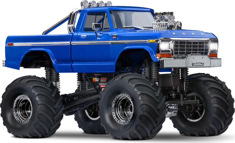 Traxxas TRX-4MT Ford F-150 1979 1:18 RTR modrý