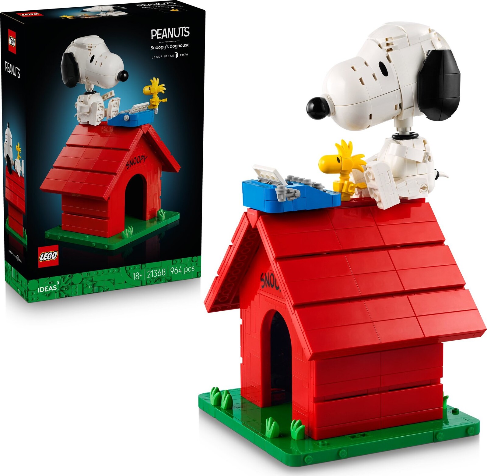 LEGO® Ideas 21368 Peanuts: Snoopyho búda