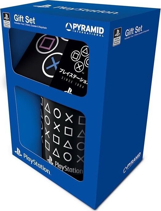 Playstation – Onyx – hrnček + prívesok + podtácka