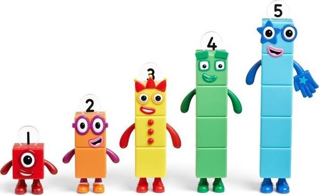 Learning Resources Numberblocks přátelé od jedné do pěti